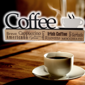Custom Coffee Bar Sign