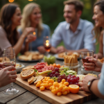 family-gather-charcuterie