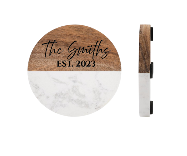Wood & Marble Coasters