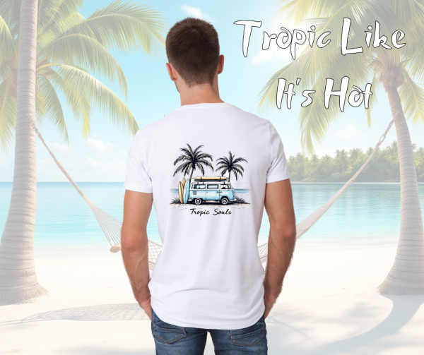 Tropic Souls T-Shirt – Retro Beach Vibes