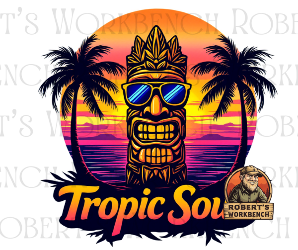 Tropic Souls T-Shirt – Retro Beach Vibes - Image 11